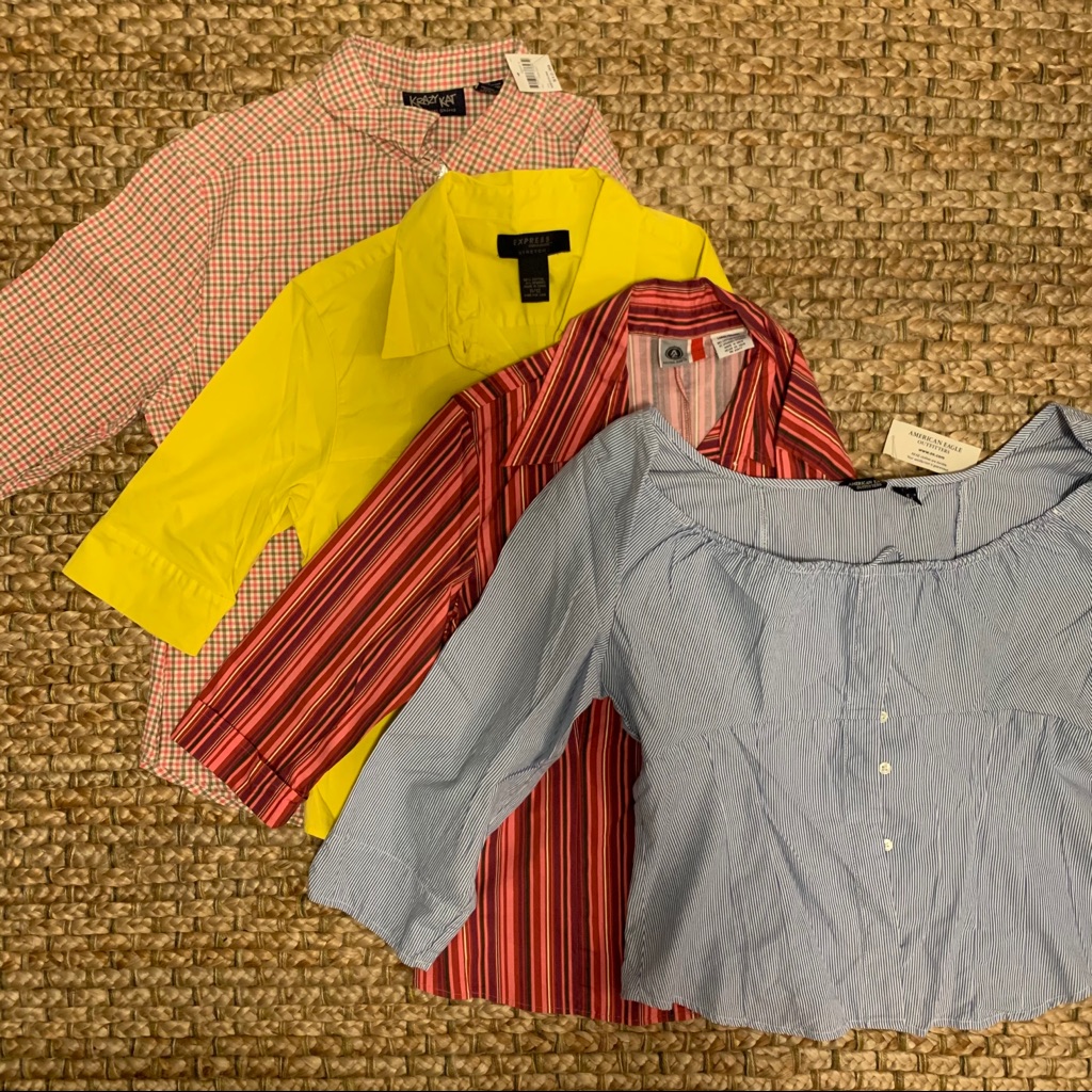 (4) Button Down Shirts